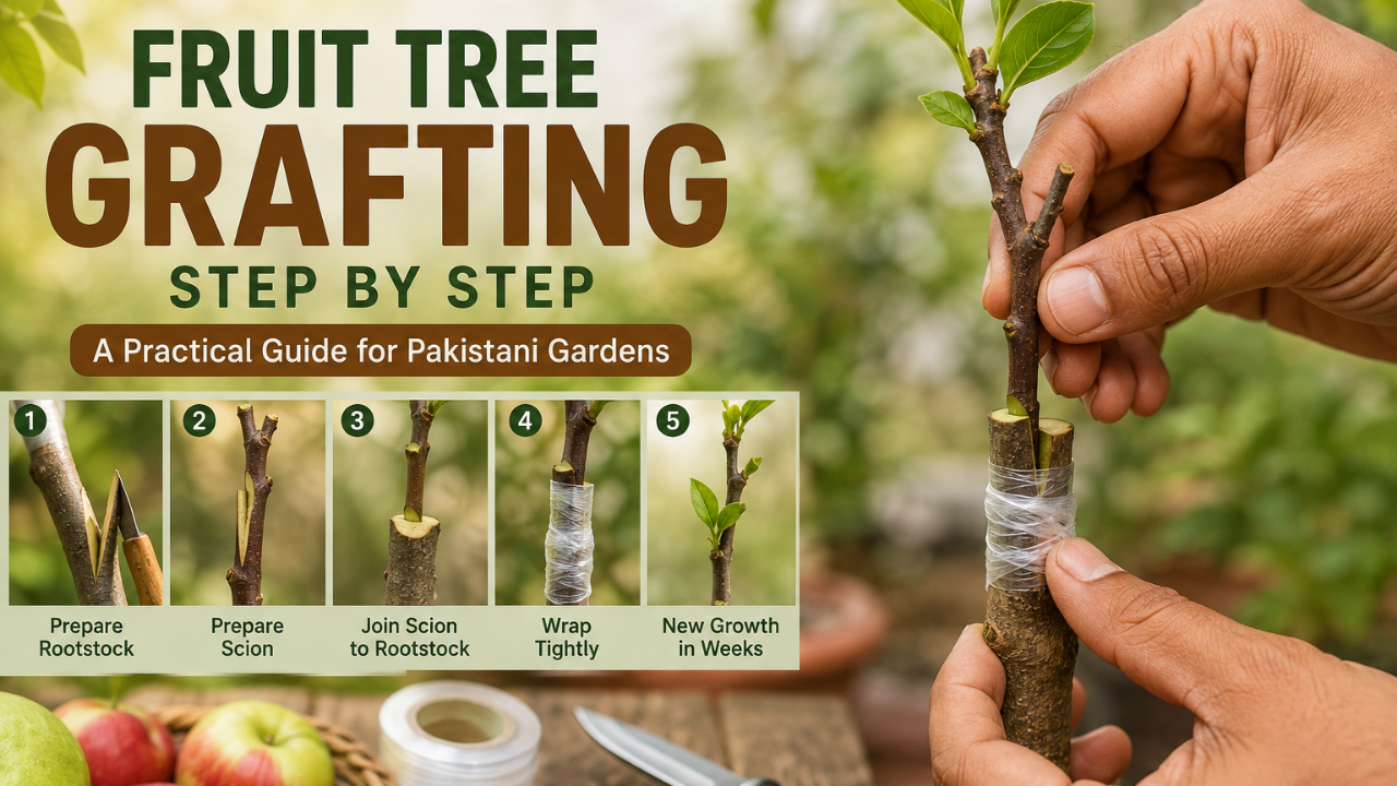Fruit Tree Grafting Step by Step: A Practical Guide for Pakistani Gardens